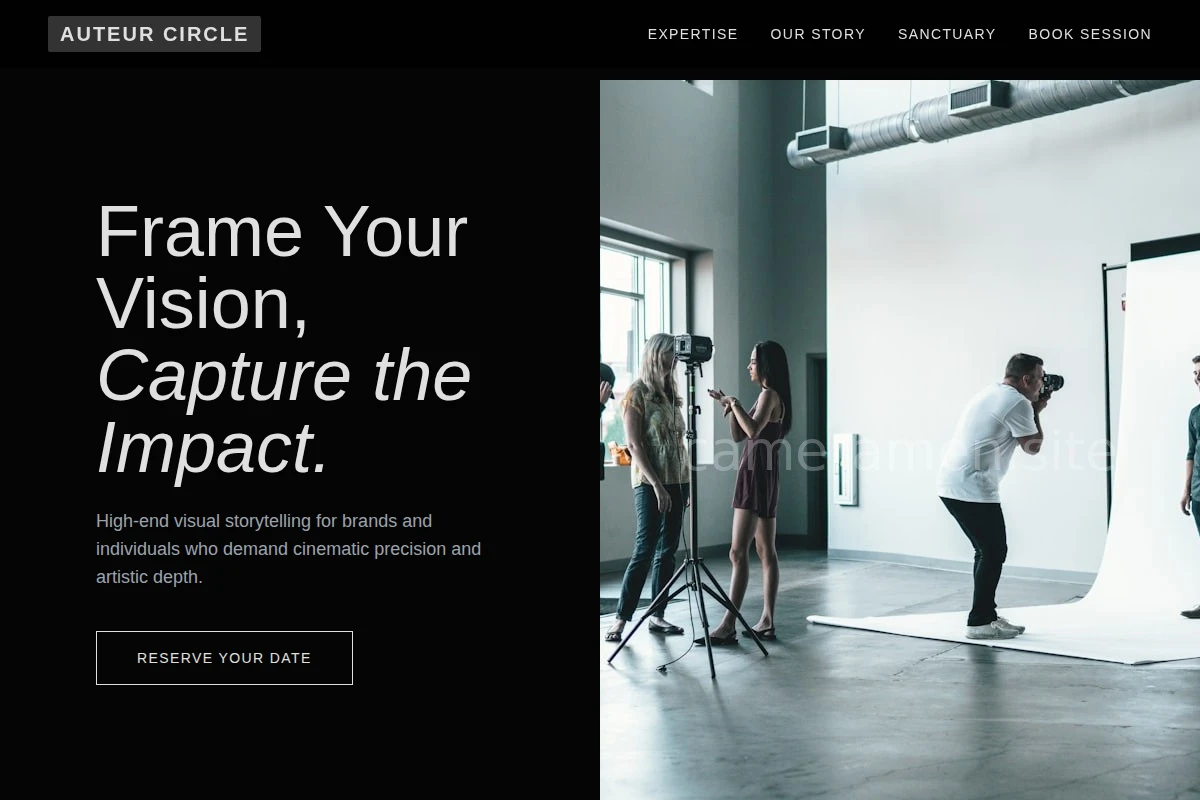 Sensor Photography Studio