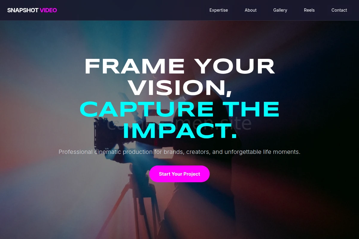 Snapshot Video Production